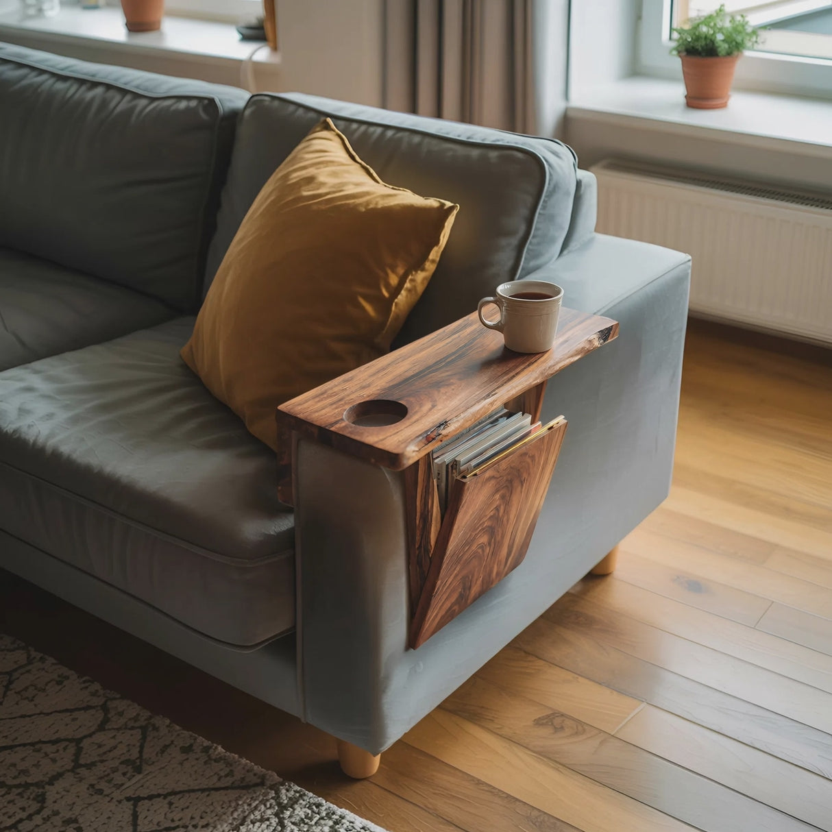 Modern Farmhouse Armrest For Cozy Living Room Style