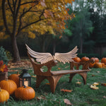 Handcrafted Wooden Bench For Living Room Elegant Furniture Decor