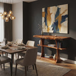 Farmhouse Live Edge Entryway Table For Hallway And Foyer Design