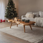 Modern Solid Wood Coffee Table For Christmas Living Room Design