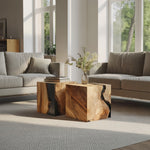 Farmhouse Low Coffee Table For Living Room And Lounge