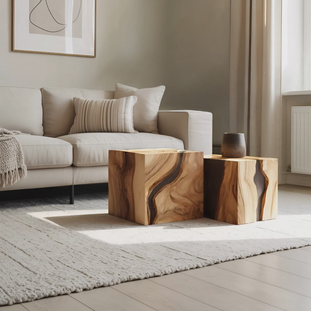 Mid Century Low Coffee Table For Furniture Decor Style