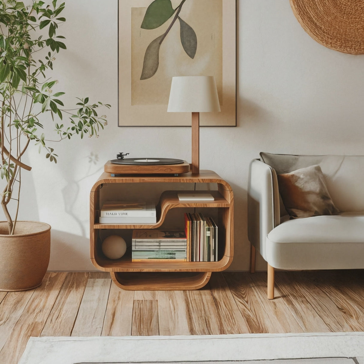 Farmhouse Style Media Cabinet For Entryway Decor