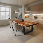 Dining Room Handcrafted Solid Wood Dining Table Artisan