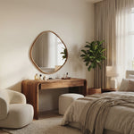 Modern Sculptural Vanity Table For Bedroom Interior
