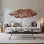 Handcrafted Feather Wall Sculpture For Living Room Decor