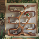Artistic Bookshelf Display For Living Room Or Home Office