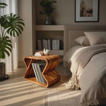 Modern Wooden Side Table For Stylish Living Room
