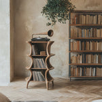 Farmhouse Style Record Stand For Entryway Design