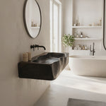 Handcrafted Live Edge Wood Vanity Sink For One Of A Kind Bathroom Decor