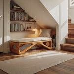 Farmhouse Wooden Bench For Cozy Bedroom Corners