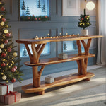 Modern Live Edge Entryway Table For Furniture Decor Holiday Gift Decoration