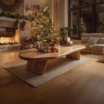 Modern Live Edge Coffee Table For Christmas Entryway Accent