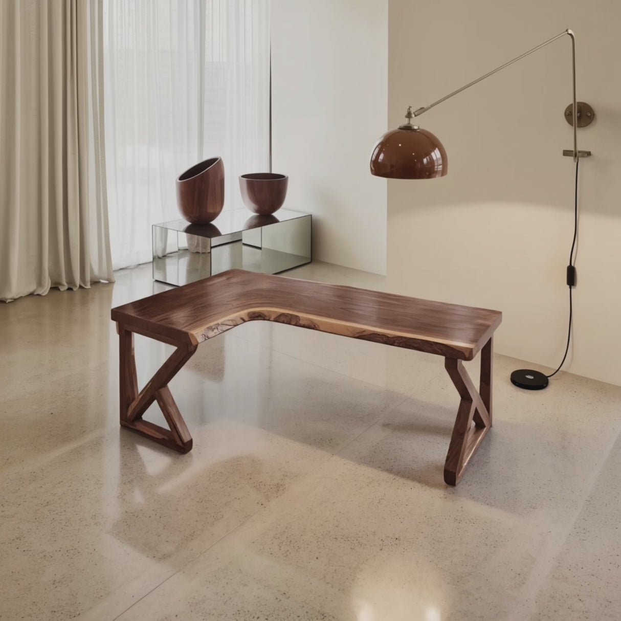 Modern L Shaped Corner Desk For Home Office Setup