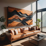 Unique Carved Wall Art For Living Room Decor