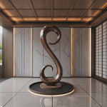 Handcrafted Organic Contemporary Landscape Sculpture For Home Decor