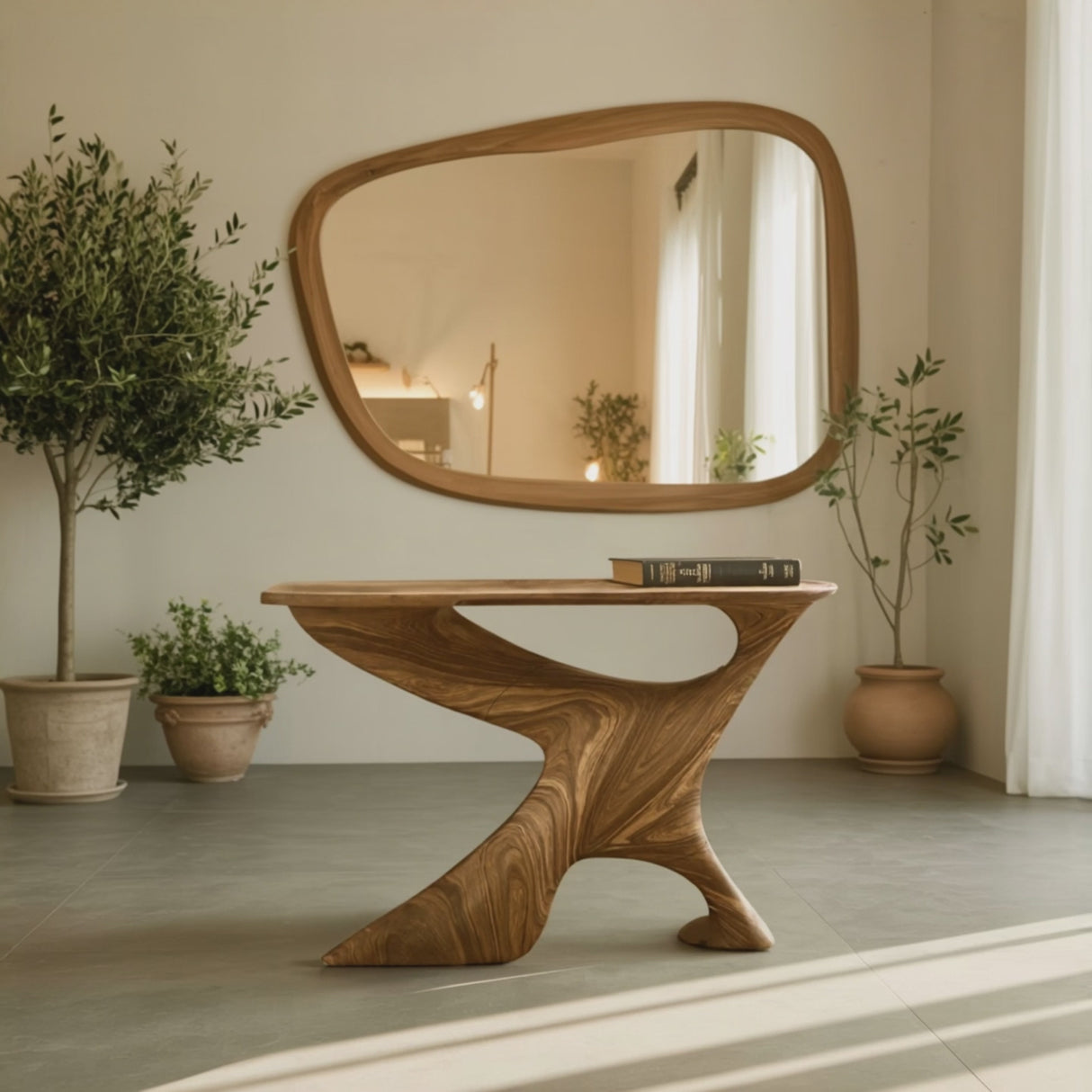 Handcrafted Foyer Table Furniture Decor