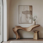 Rustic Live Edge Console Table for Entryway Design Ideas