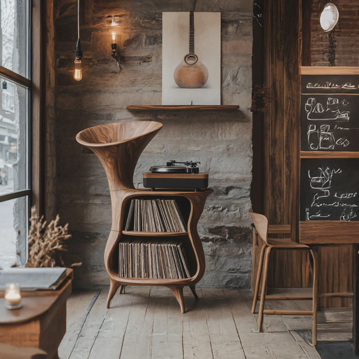 Farmhouse Wood Media Console For Stylish Entryway