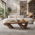 Handcrafted Low Table For Functional Room Setup