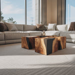 Handcrafted Low Coffee Table For Contemporary Interiors