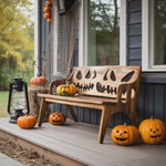 Rustic Wooden Bench For Living Room Vintage Furniture Decor