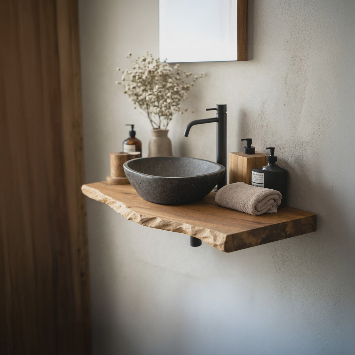 Mid Century Bathroom Vanity Decorating Ideas