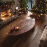 Handcrafted Solid Wood Low Coffee Table For Holiday Entryway Design