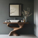 Handcrafted Solid Vanity For Unique Bathroom Design