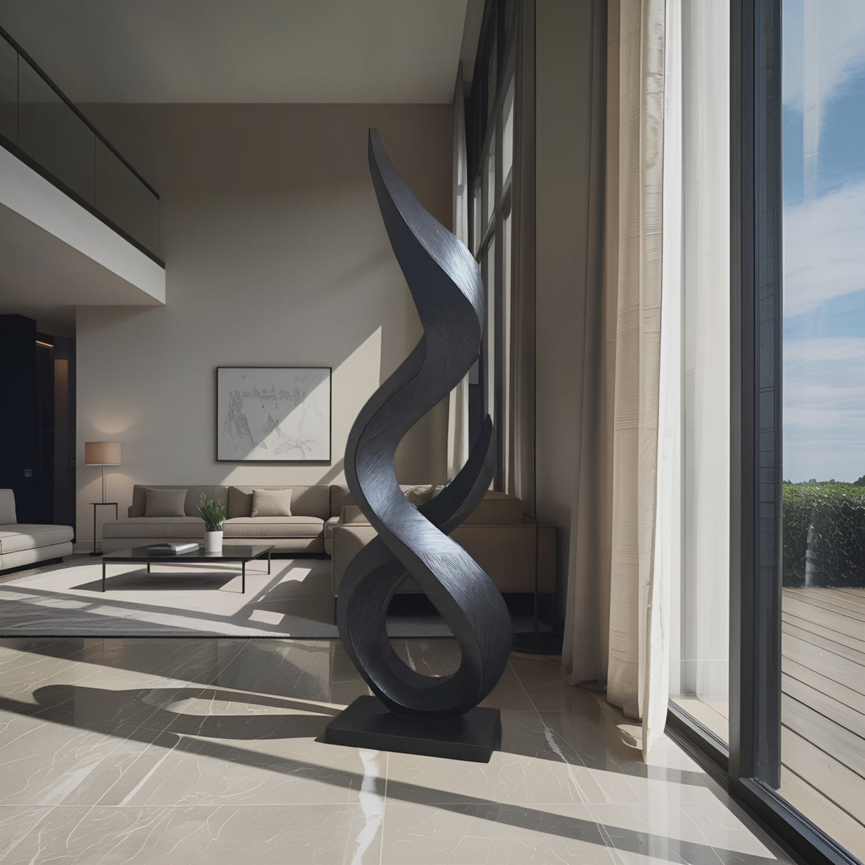 Handcrafted 3D Wood Art For Outdoor Nature-Inspired Decor