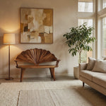 Rustic Solid Wood Bench For Entryway And Hallway Decor