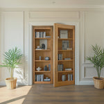 Modern Hidden Door Bookshelf For Home Office Or Living Room