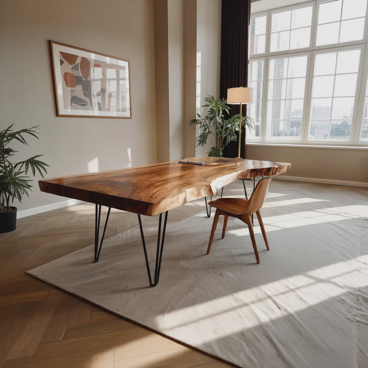 Farmhouse Wooden Tabletop For Rustic Home Decor