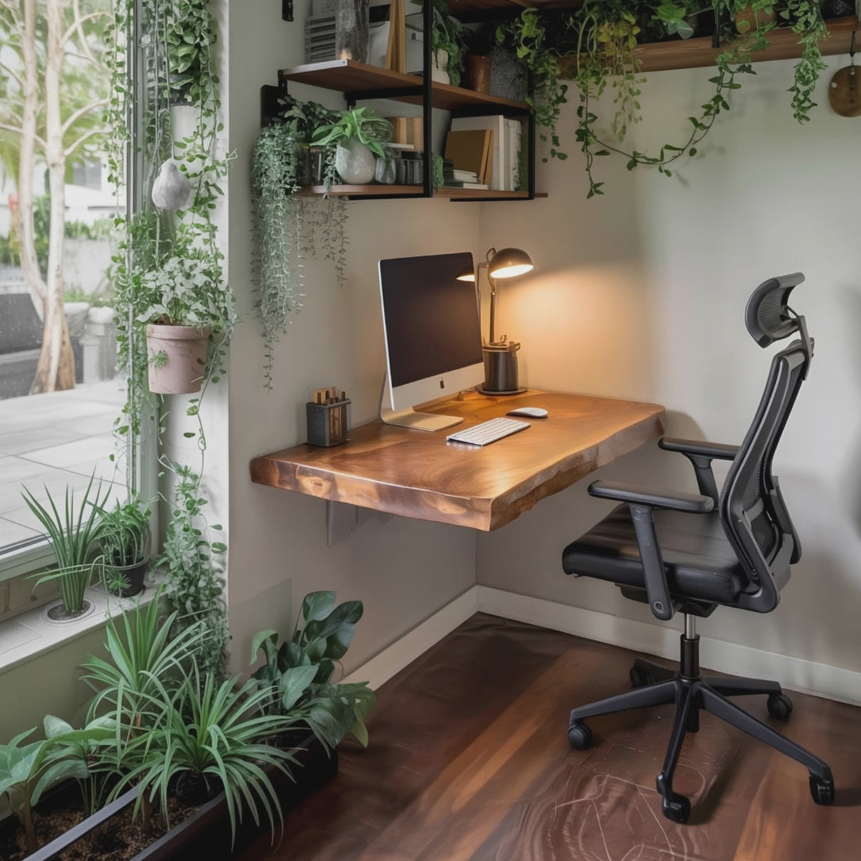 Modern Floating Desk For Home Office Use