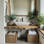 Farmhouse Bathroom Vanity For Natural Furniture Decor