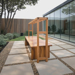 Modern Outdoor Dining Table For Patio Or Garden Space