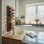 Modern Wall Wine Rack For Minimal Home Decor