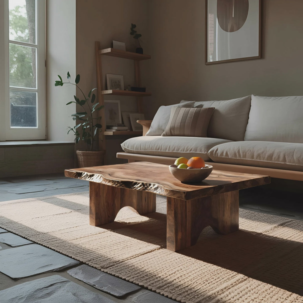 Modern Irregular Abstract Coffee Table For Entryway Decor