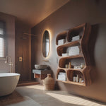 Modern Wall Mounted Bathroom Shelf For Bathroom Decor