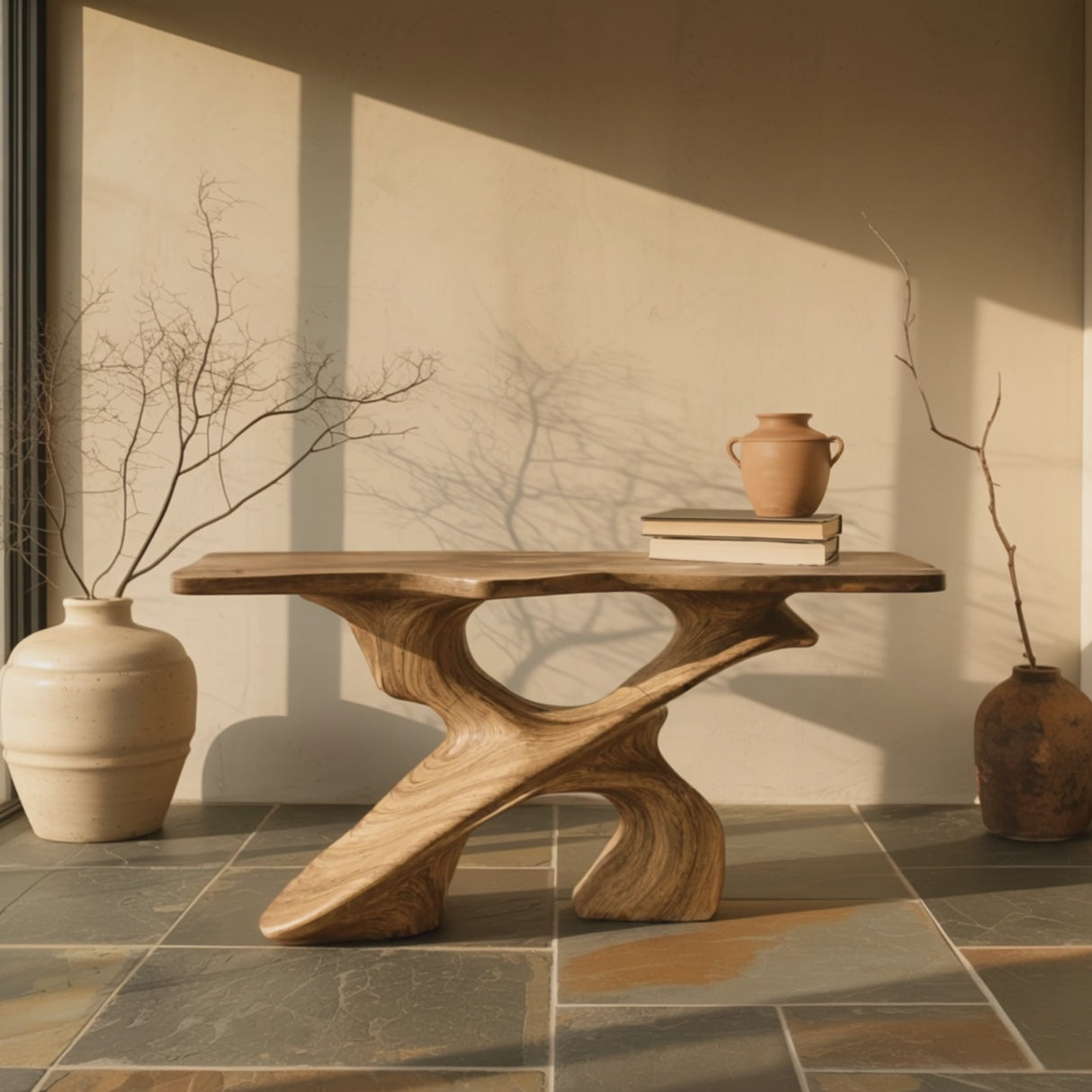 Handcrafted Console Table Furniture Decor