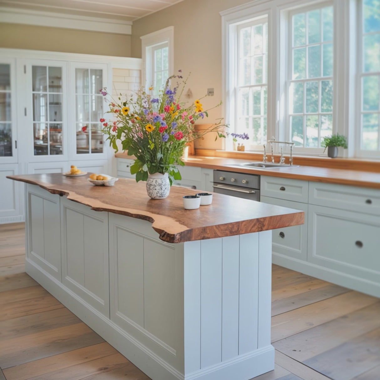 Rustic Kitchen Tabletop Dining Room Furniture Decor