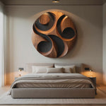 Organic Carved Wall Art For Luxury Living Spaces