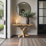Handcrafted Live Edge Entryway Table For Furniture Decor And Style
