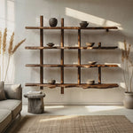 Floating Shelf In Farmhouse Style For Living Room Display