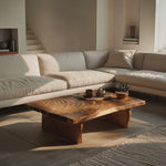 Mid Century Abstract Coffee Table For Living Room Decor