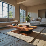 Handcrafted Coffee Table For Cozy Living Room Spaces