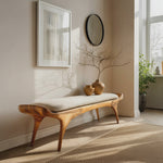 Contemporary Statement Bench For Entryway Or Home Interior