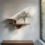 Farmhouse Live Edge Wall Mount Shelf Bedroom Decor