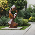 Mid Century Abstract Sculpture For Modern Outdoor Space