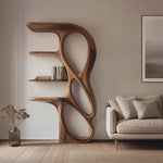 Contemporary Art Bookshelf For Living Room Decor